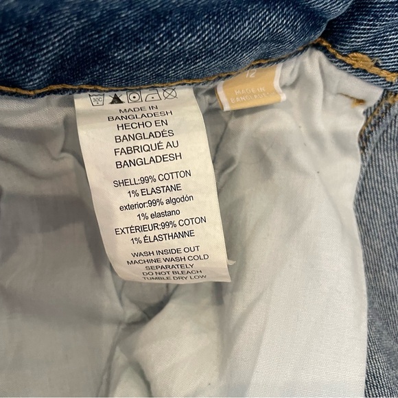 NWT Michael Kors Carmen Wide Leg Pintuck Jeans Women’s 12 - Picture 8 of 11